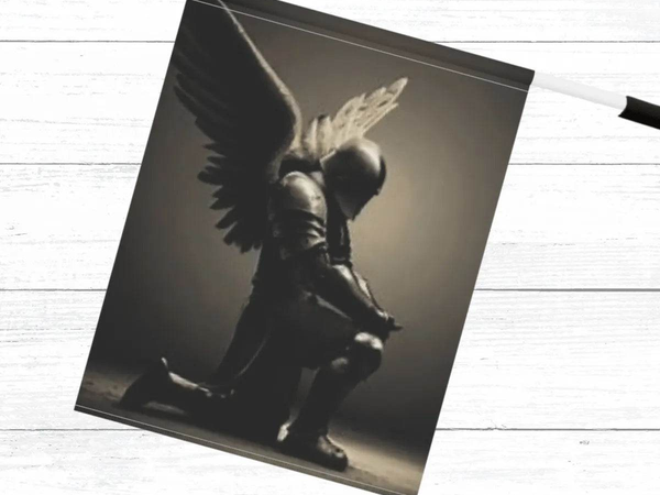 Knight Garden Banner | Resilience Flag for Home, Gym | Garden - Iron Phoenix GHG