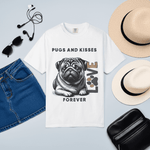 Cute Pug T-shirt - Cute Love Eco-Friendly Comfort Tee