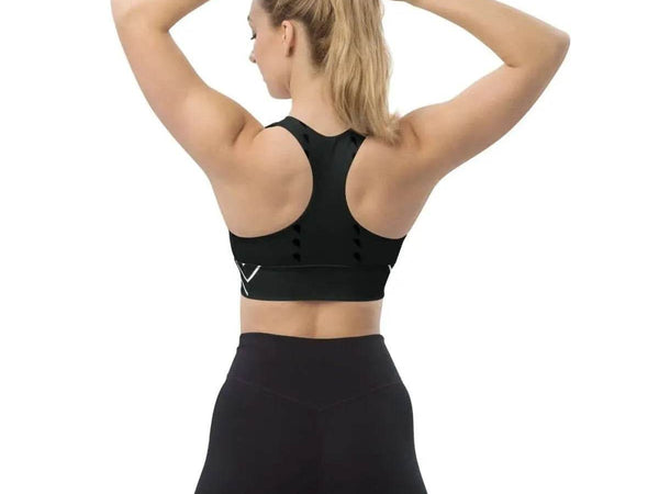"Endurance" Longline Sports Bra gaming | Iron Phoenix - Iron Phoenix GHG