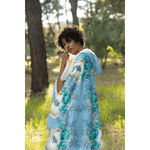 Unicorn Rose Heart Hooded Blanket - design detail and material close up | Our Phoenix Rise