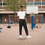 Maroon Flame Unisex Track Pants Detailed View 9 | Our Phoenix Rise