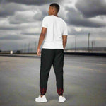 Maroon Flame Unisex Track Pants Detailed View 7 | Our Phoenix Rise