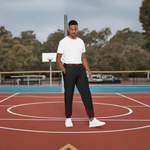 "Maroon Flame" Unisex Track Pants | Iron Phoenix GHG - Iron Phoenix GHG