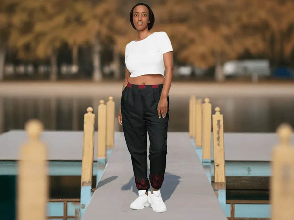 "Maroon Flame" Water-Resistant Track Pants | Iron Phoenix - Iron Phoenix GHG