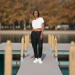 "Maroon Flame" Water-Resistant Track Pants | Iron Phoenix - Iron Phoenix GHG