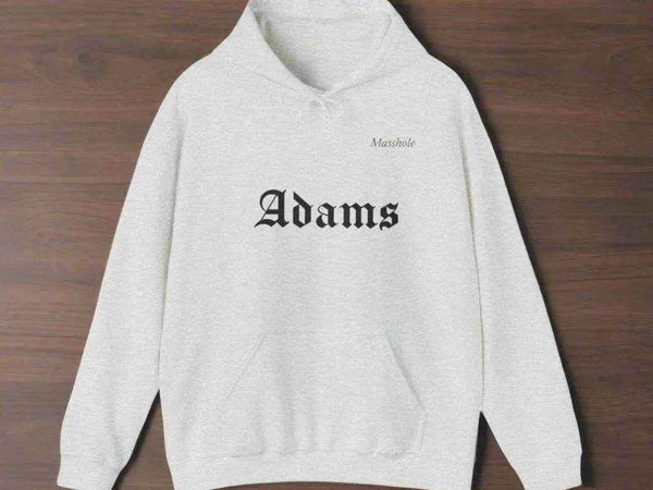 Massachusetts Masshole Adams Hoodie | Iron Phoenix GHG