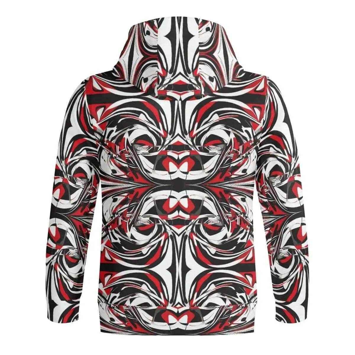 "Abstract Fury" Women's Hoodie |Shadowseeker | Iron Phoenix