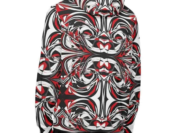 "Abstract Fury" Women's Hoodie |Shadowseeker | Iron Phoenix