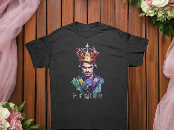 "Gamer King T-Shirt" by Shadowseeker | Iron Phoenix GHG - Iron Phoenix GHG