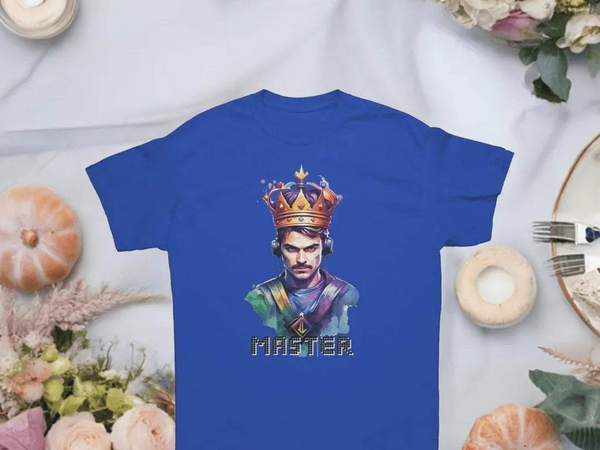 "Gamer King T-Shirt" by Shadowseeker | Iron Phoenix GHG - Iron Phoenix GHG