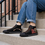 Back to Gaming Canvas Sneakers - Lifestyle View of White Variant | Our Phoenix Rise