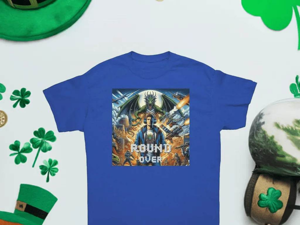 "Round Over" Gamer T-Shirt by Shadowseeker | Iron Phoenix GHG - Iron Phoenix GHG