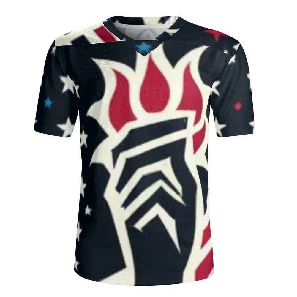 Performance Mens Gaming Jersey Green S-4XL