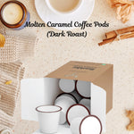 Molten Caramel Dark Roast Coffee Pods - Side Packaging Details - Detail 17 | Our Phoenix Rise