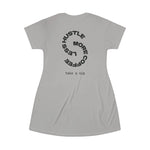 Black Woman Coffee T-Shirt Dress - Back Hustle More Less Coffee Graphic - Detail 10 | Our Phoenix Rise