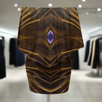 Mystic Gem Off Shoulder Dress - casual pose, flattering silhouette | Our Phoenix Rise