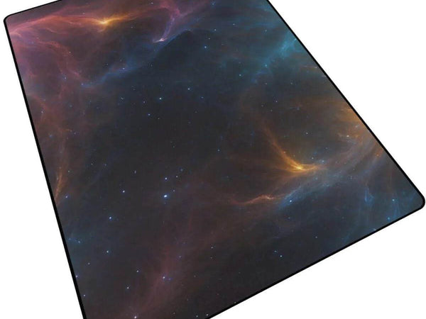 Black Celestial Rug | Starry Night Sky Home Decor - Iron Phoenix GHG