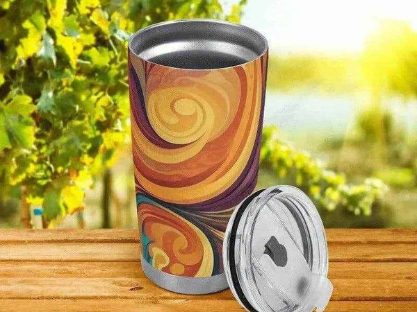 "Cosmic Swirl" Nebula Travel Mug | Iron Phoenix GHG