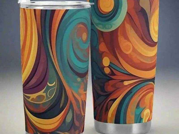 "Cosmic Swirl" Nebula Travel Mug | Iron Phoenix GHG