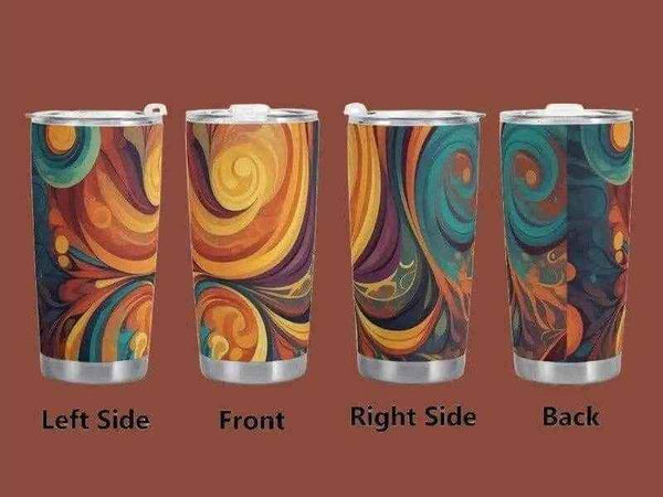 "Cosmic Swirl" Nebula Travel Mug | Iron Phoenix GHG
