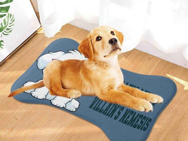 Villain Nemesis Pet Mat | Funny Gamer Dog and Cat Rug