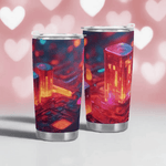 Neon City Gamer Tumbler (20oz) Detailed View 9 | Our Phoenix Rise