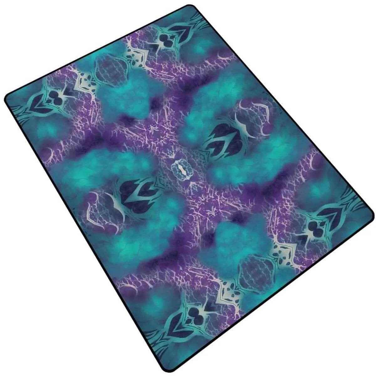Ocean Mystique Area Rug | Deep Sea Gaming and Yoga Mat