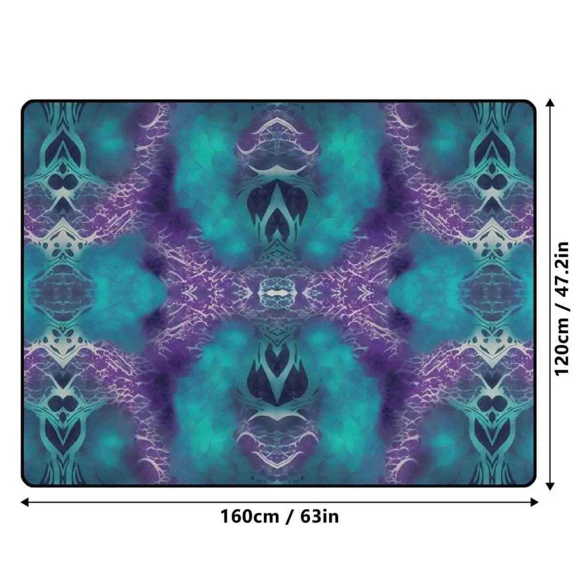 Ocean Mystique Area Rug | Deep Sea Gaming and Yoga Mat