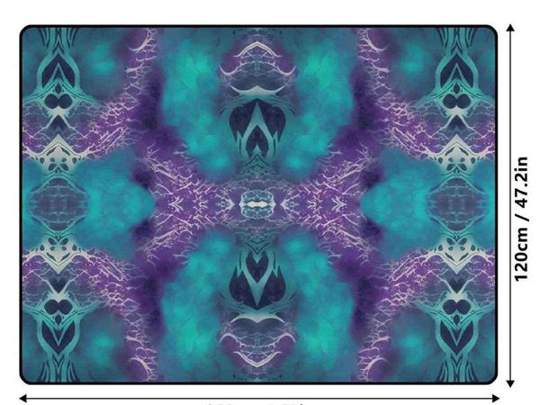 Ocean Mystique Area Rug | Deep Sea Gaming and Yoga Mat