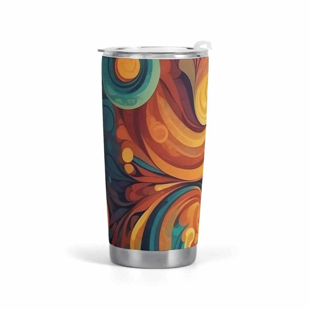 Flowing Art Nouveau Style Tumbler