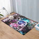 Personalized Wolf Dream Catcher Pet Blanket - Folded, design close-up | Our Phoenix Rise