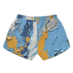 Artistic Paint Splatter Athletic Shorts | Women's Summer Flair