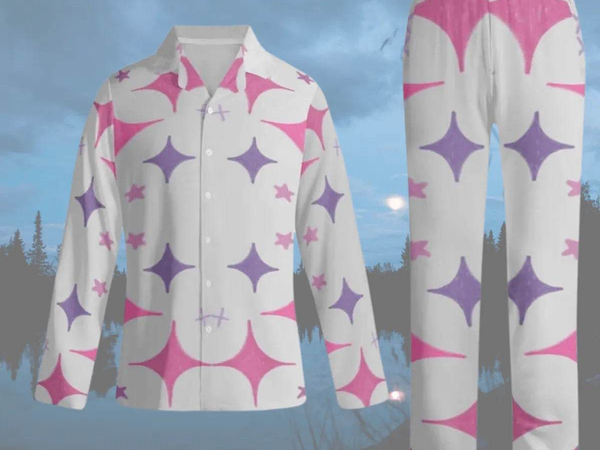 "Teal Floral" Pajama Set by Shadowseeker | Iron Phoenix GHG - Iron Phoenix GHG