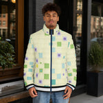 Pastel Pixel Puffer Jacket - outdoor wear lifestyle | Our Phoenix Rise