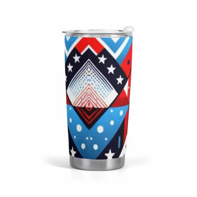 "Geo-Modern" Abstract Travel Mug | Iron Phoenix GHG - Iron Phoenix GHG