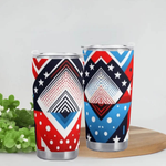"Geo-Modern" Abstract Travel Mug | Iron Phoenix GHG - Iron Phoenix GHG