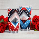 Geo-Modern Abstract Travel Mug Detailed View 10 | Our Phoenix Rise