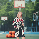 Womens Patriotic Hoodie Dress Detailed View 8 | Our Phoenix Rise