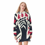 Womens Patriotic Hoodie Dress Detailed View 11 | Our Phoenix Rise