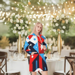 Womens Patriotic Hoodie Dress Detailed View 5 | Our Phoenix Rise