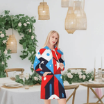 Womens Patriotic Hoodie Dress Detailed View 4 | Our Phoenix Rise