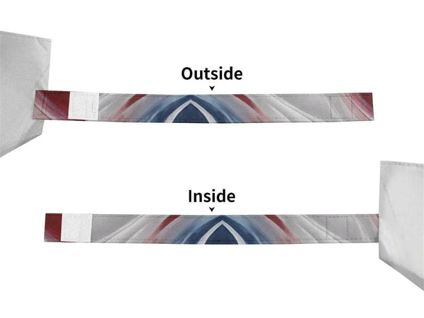 "Patriotic Swirl" Automatic Umbrella | Iron Phoenix GHG - Iron Phoenix GHG