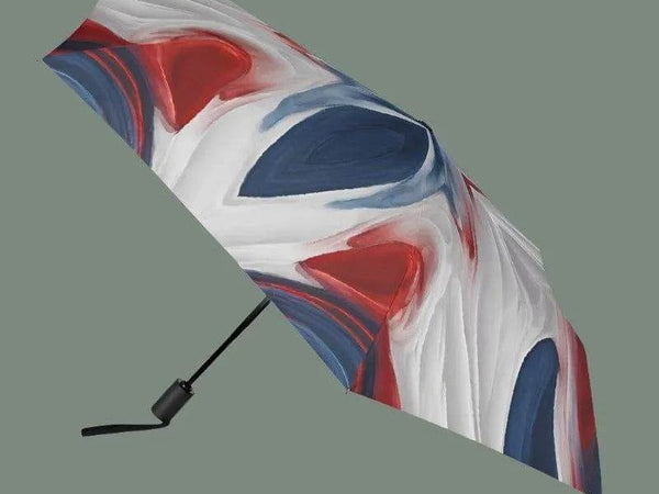 "Patriotic Swirl" Automatic Umbrella | Iron Phoenix GHG - Iron Phoenix GHG