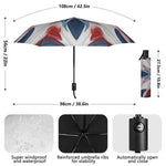 Patriotic Swirl Automatic Umbrella Detailed View 6 | Our Phoenix Rise