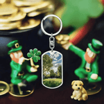 Puppy Power Personalized Dog Tag Keychain View 7 | Our Phoenix Rise