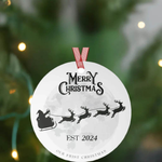 Personalized First Christmas Ornament - Unique Holiday Gaming Gift - Iron Phoenix GHG