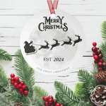 Personalized First Christmas Ornament - Unique Holiday Gaming Gift Detail 7 | Our Phoenix Rise