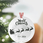 Personalized First Christmas Ornament - Unique Holiday Gaming Gift Detail 9 | Our Phoenix Rise
