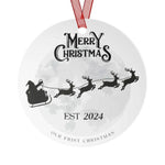 Personalized First Christmas Ornament - Unique Holiday Gaming Gift - Iron Phoenix GHG