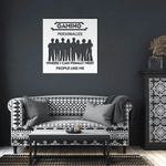 Personalized Gamer Room Metal Sign Detailed View 6 | Our Phoenix Rise